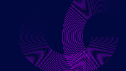 dark blue abstract background with glowing geometric lines. modern shiny blue lines pattern. futuris