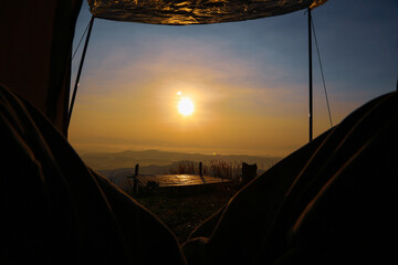 Sunrise at Phu Chi Fa, Chiang Rai, Thailand