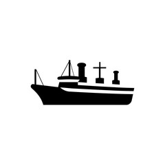 Wall Mural - Ship icon