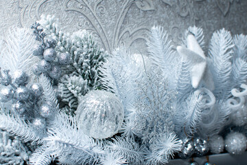 Wall Mural - Close up view of a Christmas decoration	