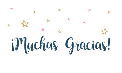 Wall Mural - muchas gracias