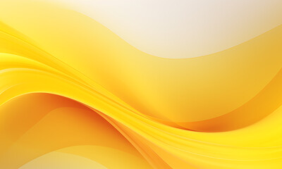 Wall Mural - Abstract yellow horizontal wavy background in the style of dynamic energy flow
