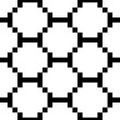 Squares, checks, figures ornament. Seamless pattern. Folk wallpaper. Geometric background. Tribal motif. Geometrical ornate. Ethnic backdrop. Textile print, abstract illustration. Ethnical vector