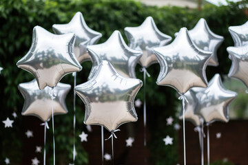 Wall Mural - balloon for party and celebration on transparent background