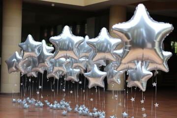Wall Mural - balloon for party and celebration on transparent background