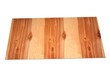 © Gold Picture - New birch plywood not stained and varnished isolated on white background ( plate with nice patterns suitable for furniture )