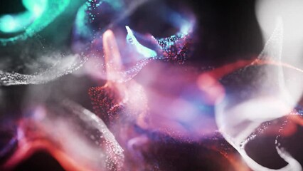 Wall Mural - particle grain wave abstract background