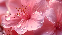 Pink Flower Closeup