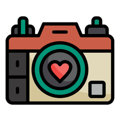 Wall Mural - Camera Icon