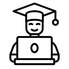 Sticker - Student Icon