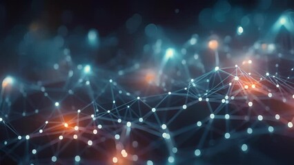 Wall Mural - a complex interconnected network, reminiscent of a brain, emphasizing the powerful learning and memo