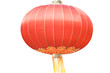 Red Lantern isolated on white backgroud for Chinese Lunar New Year