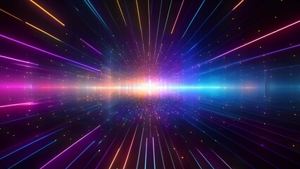 Wall Mural - a kaleidoscope of data and algorithms, visually representing the inner workings of an ais consciousn