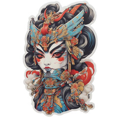 Wall Mural - Kabuki Warrior