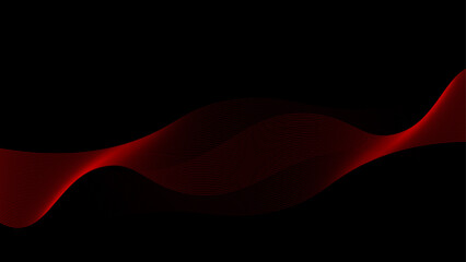 Wall Mural - Abstract waving dark and red background, colorful, banner,  shiny, modern, light