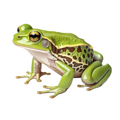 Wall Mural - Frog isolated on transparent background