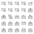 © IconStocks - Outline icons set for Email communication.