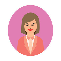 Sticker - Business Women Icon