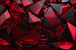 The background of the red shiny crystal texture is beautiful.