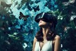 A Butterfly Adventure in Virtual Reality A fictional character created by Generated AI. 