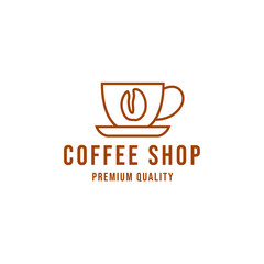 Poster - Coffee, Coffe Shop, Cafe Logo Design Vector on white background