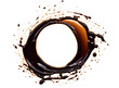 © Yeti Studio - Round-shaped soy sauce splash, cut out