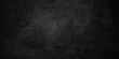 © MdLothfor - Dark black grunge textured concrete old blackboard and chalkboard rough background. Panorama dark grey black slate background or texture. Vector black concrete texture. Stone wall background.