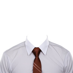 Sticker - formal photo or passport photo shirt template