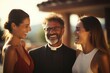 Priest blesses the union of a same-sex couple