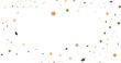 © vegefox.com - Twinkling Christmas Trail: Exquisite 3D Illustration of Falling Festive Starry Traces