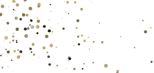 Wall Mural - gold Confetti Glitter Overlay