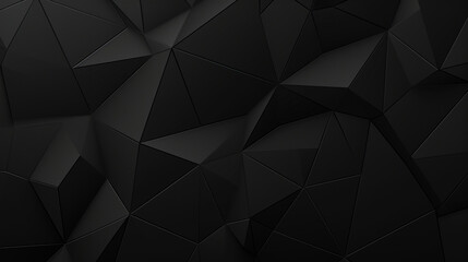 Wall Mural - abstract polygonal space low poly dark background with connecting dots and lines.