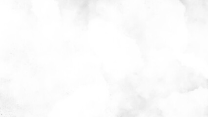 Wall Mural - Monochrome white ink effect watercolor. Abstract grunge white shades watercolor background. Smeared white aquarelle painted paper textured. Silver ink and watercolor textures on white paper.