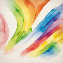 Wall Mural - Symbolizing LGBT+ Pride, Perfect for Pride Month - Background Design Space Available