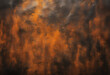 © SR07XC3 - Rustic abstract texture background for design. Dark wall with light spot. Painted on a rough and damaged metal surface. Grungy industrial style. Close-up view.