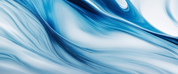 Wall Mural - blue acrylic paint splatter on white surface.