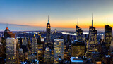 Fototapeta Nowy Jork - Skyline from several different Angles..Midtown, Manhatten, New York City, NY, United States of America