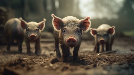 raising pigs in residential gardens