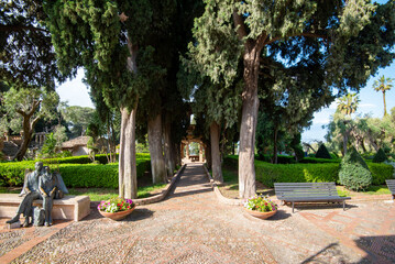 Poster - Taormina Public Gardens - Sicily - Italy