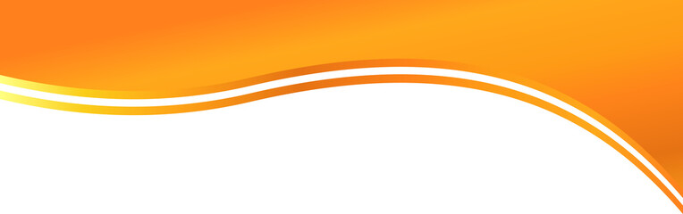 orange gold header. header design element