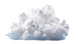 Cloud on a transparent png background