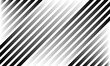 abstract black and white gradient diagonal thick line pattern.