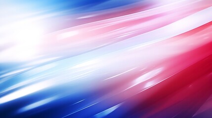 Fototapete - red and blue gradient change background banner pattern horizontal copy space desktop picture : Generative AI