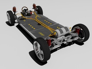 Poster - Electric machine model.