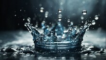 _Blue_water_droplets_making_crown_shaped