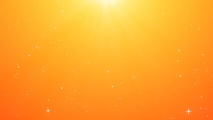 Wall Mural - background particles stars shining glow soft gradient orange yellow