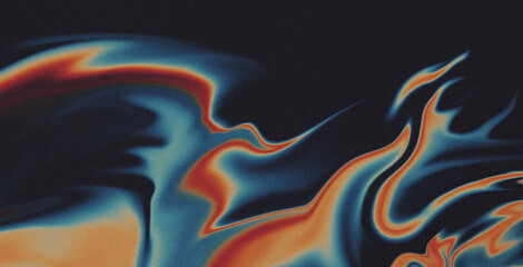 Wall Mural - 4k beautiful color gradient background with noise. abstract pastel holographic blurred grainy gradie