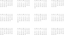 Calendar For 2024 Png