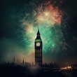 New year celebration in london