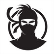 © Vista - Shadowed Guardian Mastery: Ninja Silhouette, Silent Warrior Poses, and Detailed Silhouette Scenes